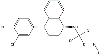 rac-trans Sertraline-d3 Hydrochloride