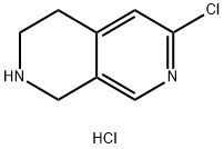 6-Chloro-1,2,3,4-tetrahydro-2,7-naphthyridine hydrochloride