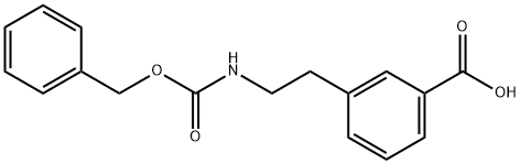 3-(2-Benzyloxycarbonylamino-ethyl)-benzoic acid