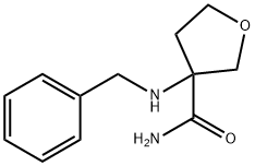 3-(Benzylamino)oxolane-3-carboxamide
