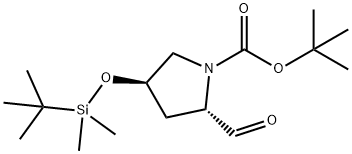 tert-Butyl (2S,4R)-4-{[tert-butyl(dimethyl)silyl]oxy}-2-formyl-1-pyrrolidinecarboxylate