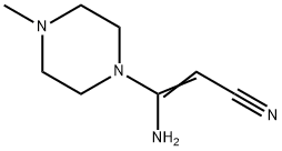 3-氨基-3-(4-甲基哌嗪)丙烯腈