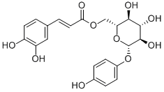 乌金苷;6-O-咖啡酰熊果苷;6-O-Caffeoylarbutin