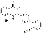 3-氨基-2-[[(2`-氰基联苯基-4-基)甲基]氨基]苯甲酸甲酯