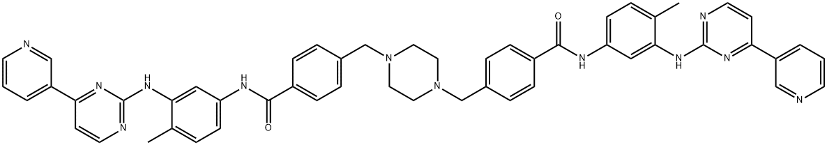 Des(methylpiperazinyl-N-methyl) Imatinib Dimer Impurity