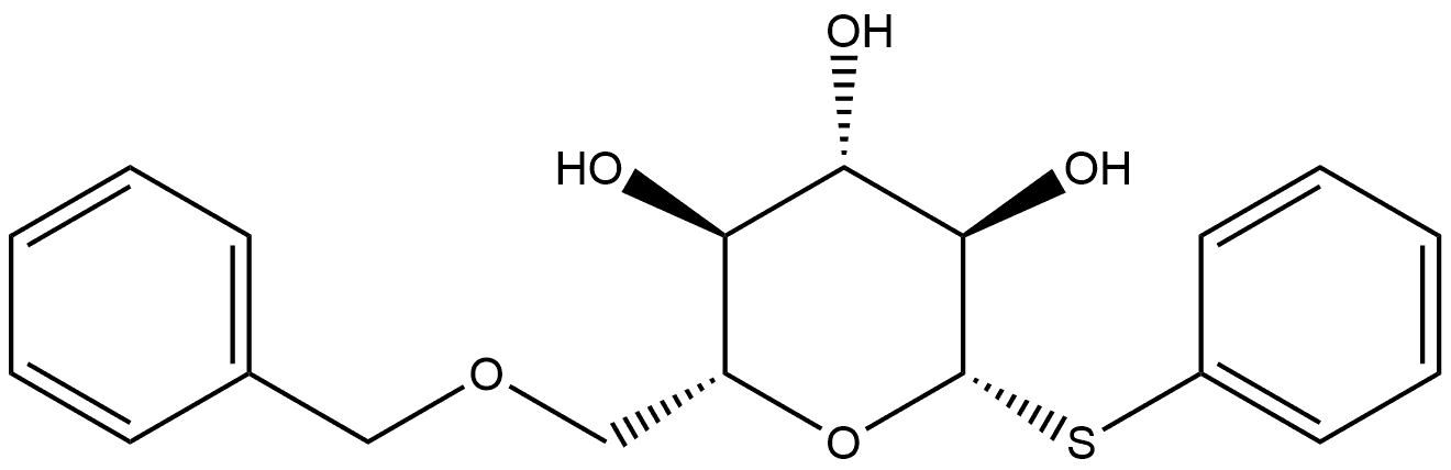 (2R,3S,4S,5R,6S)-2-((Benzyloxy)methyl)-6-(phenylthio)tetrahydro-2H-pyran-3,4,5-triol