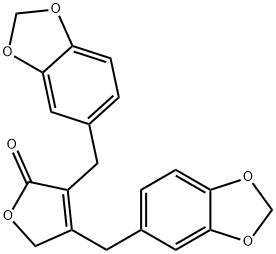 2,3-Di(3&#39;,4&#39;-methylenedioxybenzyl) -2-buten-4-olide