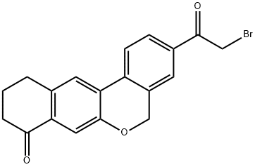 3-(2-Bromoacetyl)-10,11-dihydro-5H-dibenzo[c,g]chromen-8(9H)-one