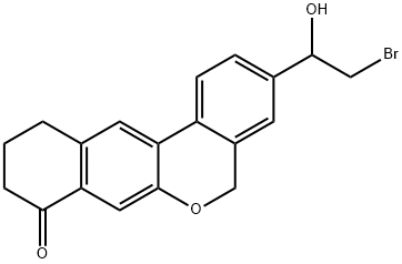 3-(2-Bromo-1-hydroxyethyl)-10,11-dihydro-5H-dibenzo[c,g]chromen-8(9H)-one