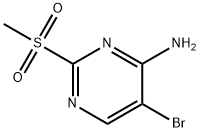 5-溴-2-(甲基磺酰基)嘧啶-4-胺