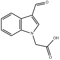 (3-甲醛基-1-吲哚基)醋酸