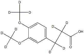 3-(3,4-Dimethoxy-d6-phenyl)propanoic-d4 Acid