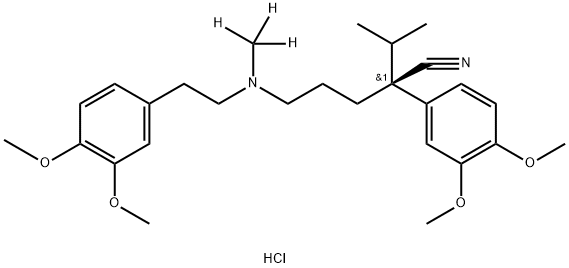 (S)-(-)-Verapamil-d3 Hydrochloride
