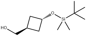 trans-3-[[(1,1-dimethylethyl)dimethylsilyl]oxy]cyclobutanemethanol