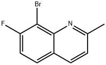8-Bromo-7-fluoro-2-methyl-quinoline