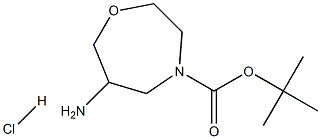 tert-Butyl6-amino-1,4-oxazepane-4-carboxylatehydrochloride