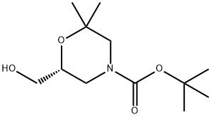 (R)-6-羟甲基-2,2-二甲基吗啉-4-羧酸叔丁酯