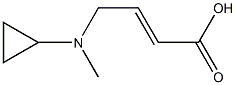4-(Cyclopropyl-methyl-amino)-but-2-enoic acid