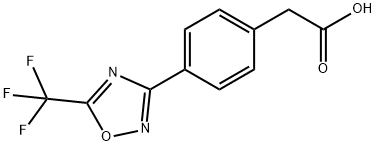 2-(4-(5-(Trifluoromethyl)-1,2,4-oxadiazol-3-yl)phenyl)aceticacid