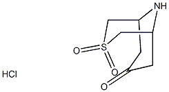 3-thia-9-azabicyclo[3.3.1]nonane-3,3,7-trione hydrochloride