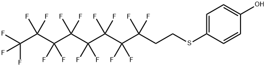 4-(3,3,4,4,5,5,6,6,7,7,8,8,9,9,10,10,10-十七氟癸基硫代)苯酚