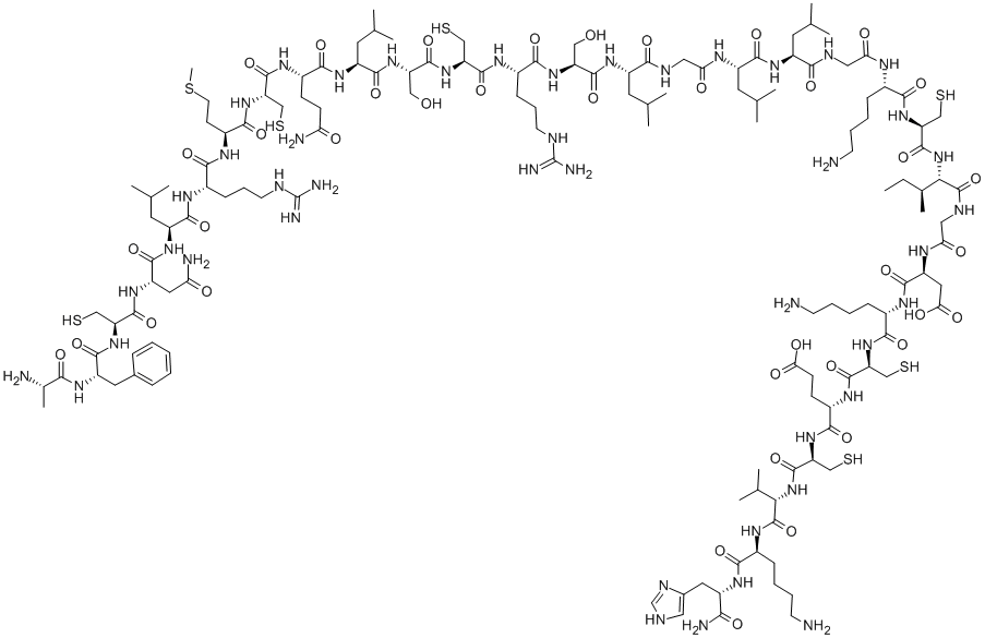 Scyllatoxin (Scorpion, Leiurus quinquestriatus hebraeus)