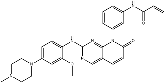 N-(3-(2-((2-Methoxy-4-(4-methylpiperazin-1-yl)phenyl)amino)-7-oxopyrido[2,3-d]pyrimidin-8(7H)-yl)phenyl)acrylamide