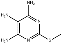 2-(Methylthio)pyrimidine-4,5,6-triamine