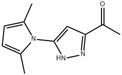1-(3-(2,5-dimethyl-1H-pyrrol-1-yl)-1H-pyrazol-5-yl)ethan-1-one