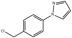 1-[4-(Chloromethyl)phenyl]-1H-pyrazole
