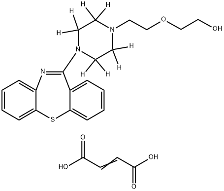 Quetiapine-d8 Hemifumarate (piperazine-d8)