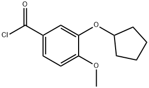 3-(Cyclopentyloxy)-4-methoxybenzoyl chloride