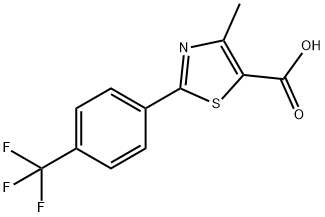 4-甲基-2-(4-三氟甲基苯基)噻唑-5-羧酸