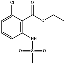 2-氯-6-(甲磺酰氨基)苯甲酸乙酯