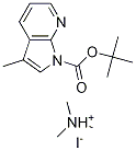 (1-Boc-7-氮杂吲哚-3-甲基)三甲基碘化铵