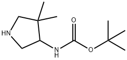 tert-Butyl(4,4-dimethylpyrrolidin-3-yl)carbamate