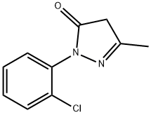 1-(2-氯苯基)-3-甲基-2-吡唑啉-5-酮