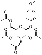 4-甲氧苯基2,3,4,6-四-O-乙酰基-β-D-吡喃葡萄糖苷