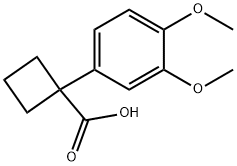 1-(3,4-二甲氧基苯基)环丁烷-1-羧酸