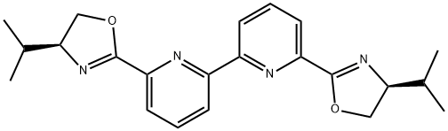 6,6′-双(4-(S)-异丙基-2-恶唑啉基）-2,2′-联吡啶