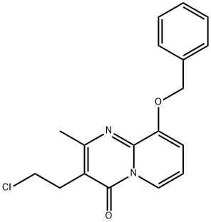 3-(2-氯乙基)-2-甲基-9-苄氧基-4H-吡啶并[1,2A]嘧啶-4-酮