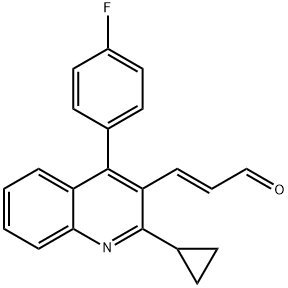 3-[2-Cyclopropyl-4-(4-fluorophenyl)-3-quinolinyl-2-propenal