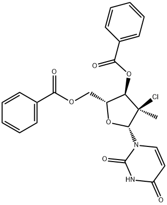 ((2R,3R,4R,5R)-3-(苯甲酰基氧基)-4-氯-5-(2,4-二氧代-3,4-二氢嘧啶-1(2H)-基)-4-甲基四氢呋喃-2-吡啶-3-基)苯甲酸甲酯