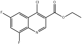 4-氯-6,8-二氟喹啉-3-羧酸乙酯