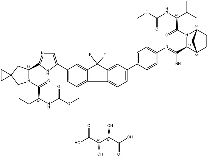 Ledipasvir D-tartrate