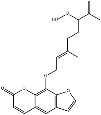 8-(6-Hydroperoxy-3,7-dimethylocta-2,7-dienyloxy)psoralen