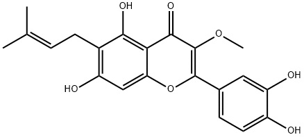 6-异戊烯基槲皮素-3-甲醚