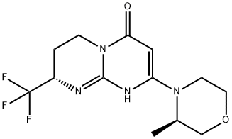 (S)-2-((R)-3-甲基吗啉代)-8-(三氟甲基)-1,6,7,8四氢-4H-嘧啶并[1,2-a]嘧啶-4-酮