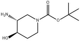(3R,4R)-3-氨基-4-羟基哌啶-1-羧酸叔丁酯