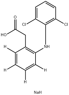 Diclofenac-d4 Sodium Salt (phenyl-d4-acetic)